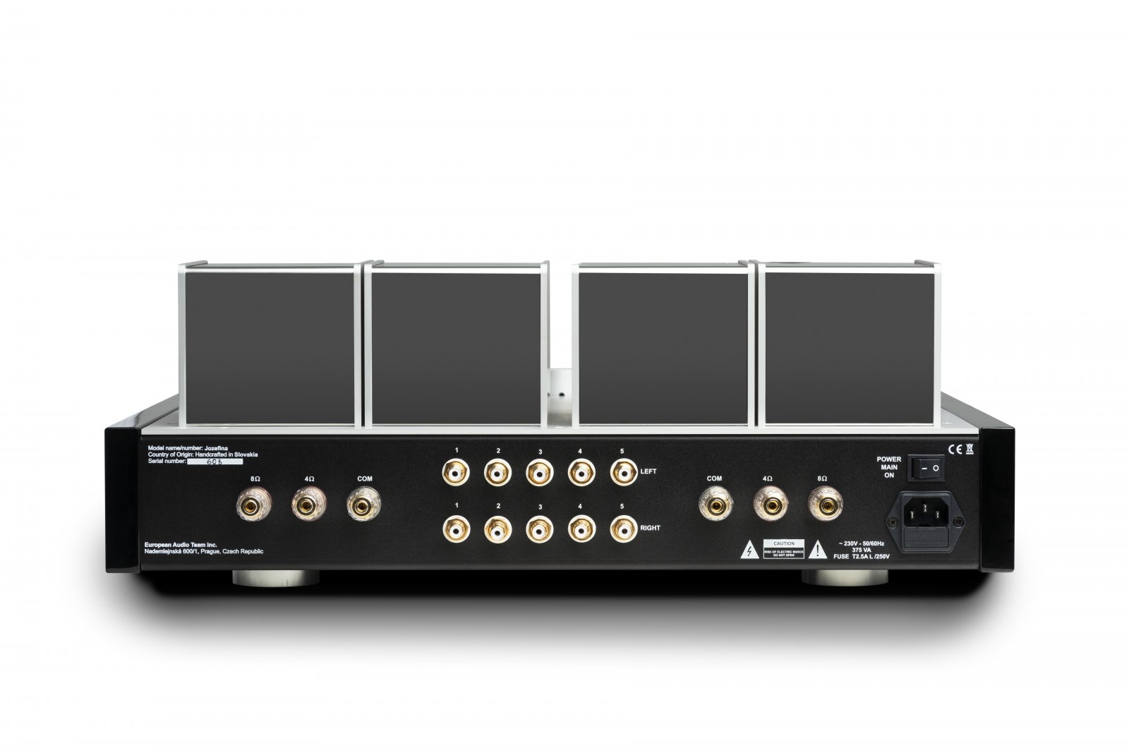 EUROPEAN AUDIO TEAM (EAT) E-GLOW I HIGHEND INTEGRATED TUBE AMPLIFIER