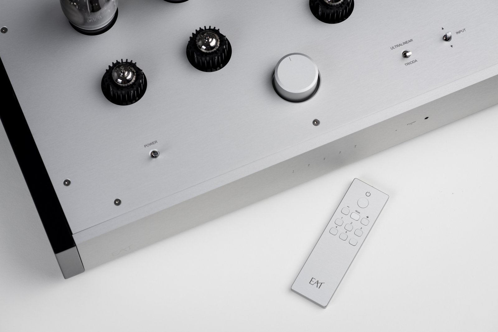 EUROPEAN AUDIO TEAM (EAT) E-GLOW I HIGHEND INTEGRATED TUBE AMPLIFIER - Great deal on European Audio Team (EAT) Turntables - Cartridges - Amplifiers & Phono Stages – Tonearms: European Audio Team Fortissimo Turntable - European Audio Team Forté S Turntable - European Audio Team C-Sharp Turntable - European Audio Team Prelude - European Audio Team F-Note - C-Note Tonearm…