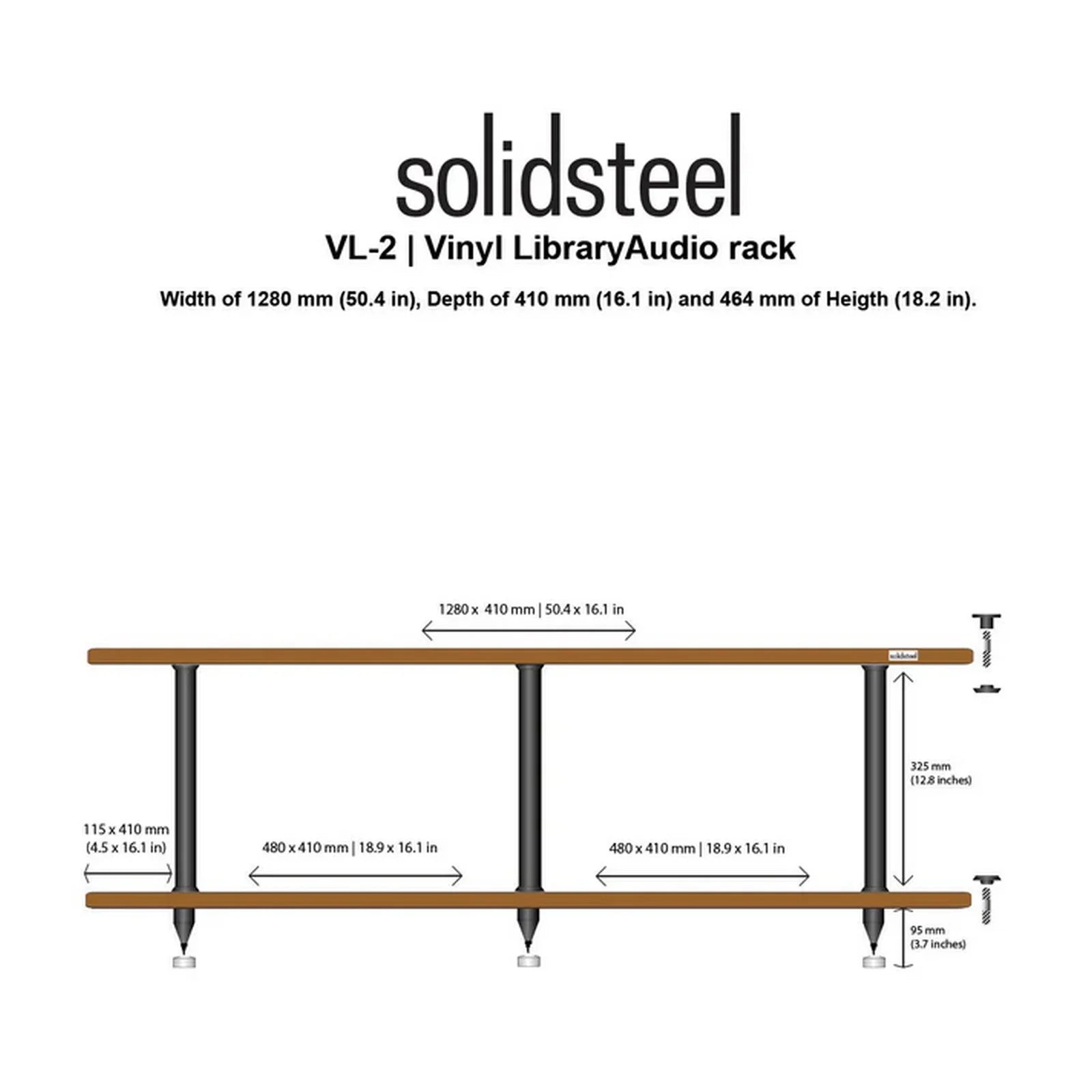 SOLIDSTEEL VL-2 Series Racks