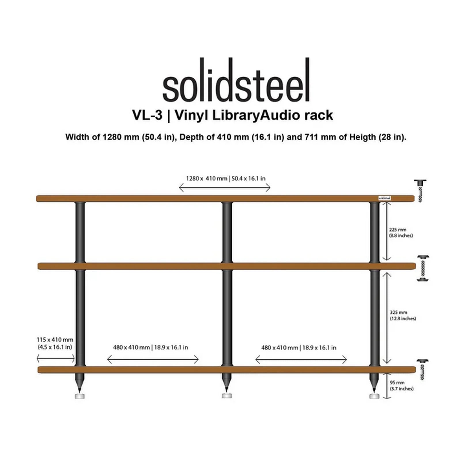 SOLIDSTEEL VL-3 Series Racks