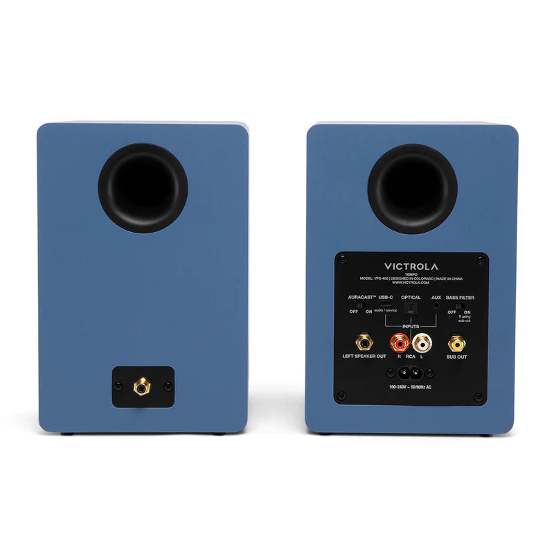 Victrola Tempo Bluetooth Bookshelf Speakers (Pair)
