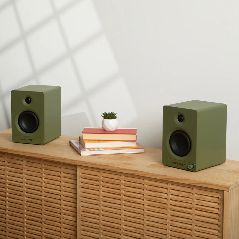Victrola Tempo Bluetooth Bookshelf Speakers (Pair)
