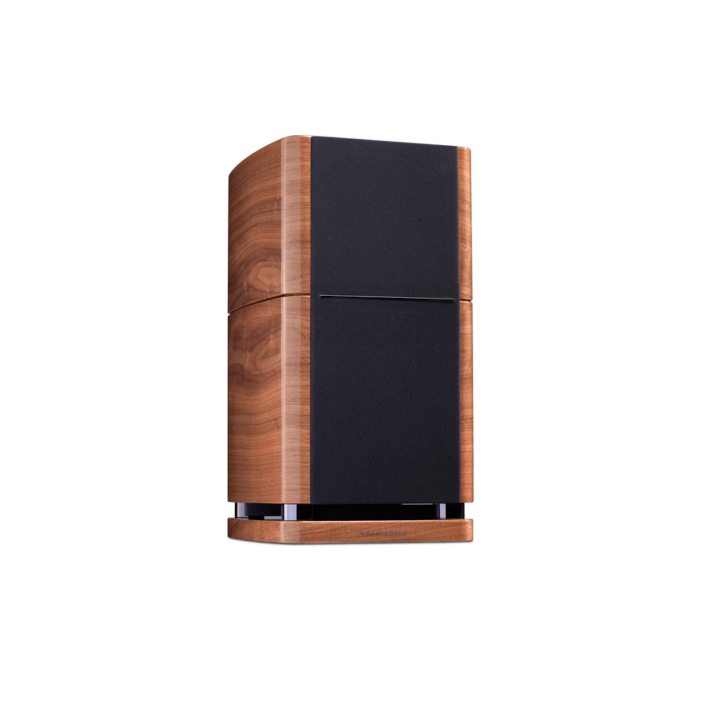 Wharfedale Elysian 1 Bookshelf Speakers, highlighting their elegant design and dual-driver configuration. Shop Now at Vinyl Sound USA, Buffalo, New York!