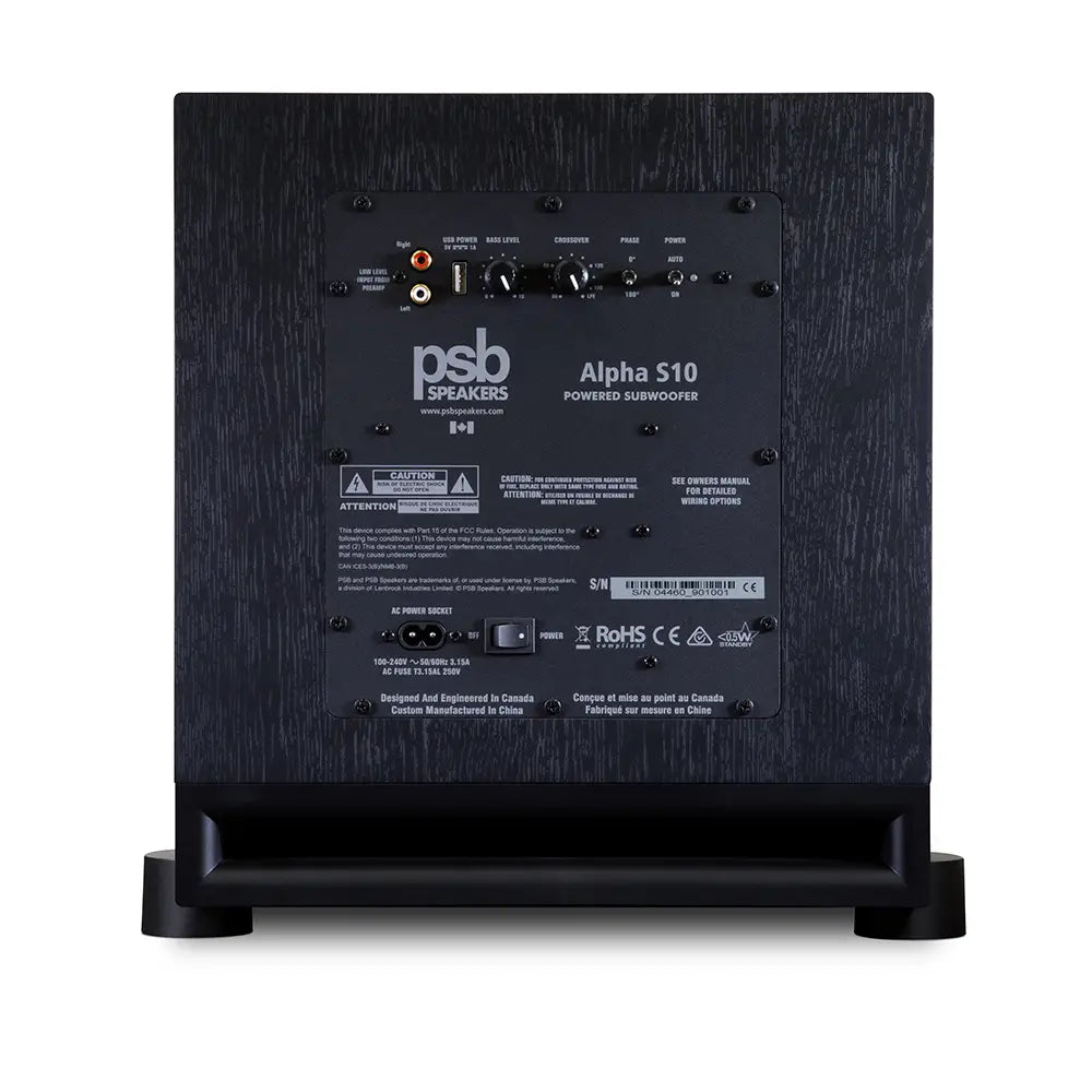 PSB Alpha S10 Subwoofer 10"