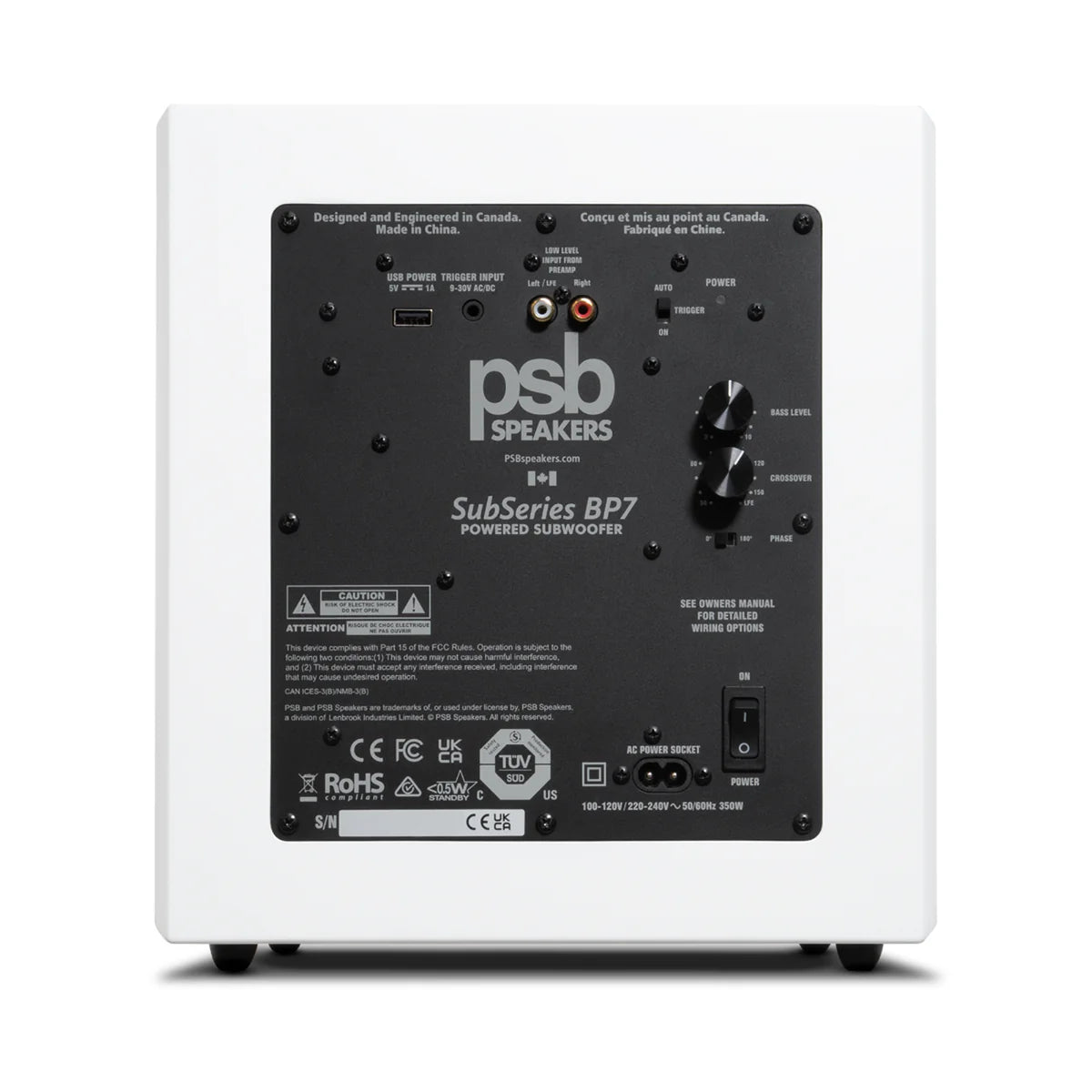 PSB SubSeries BP7 Subwoofer