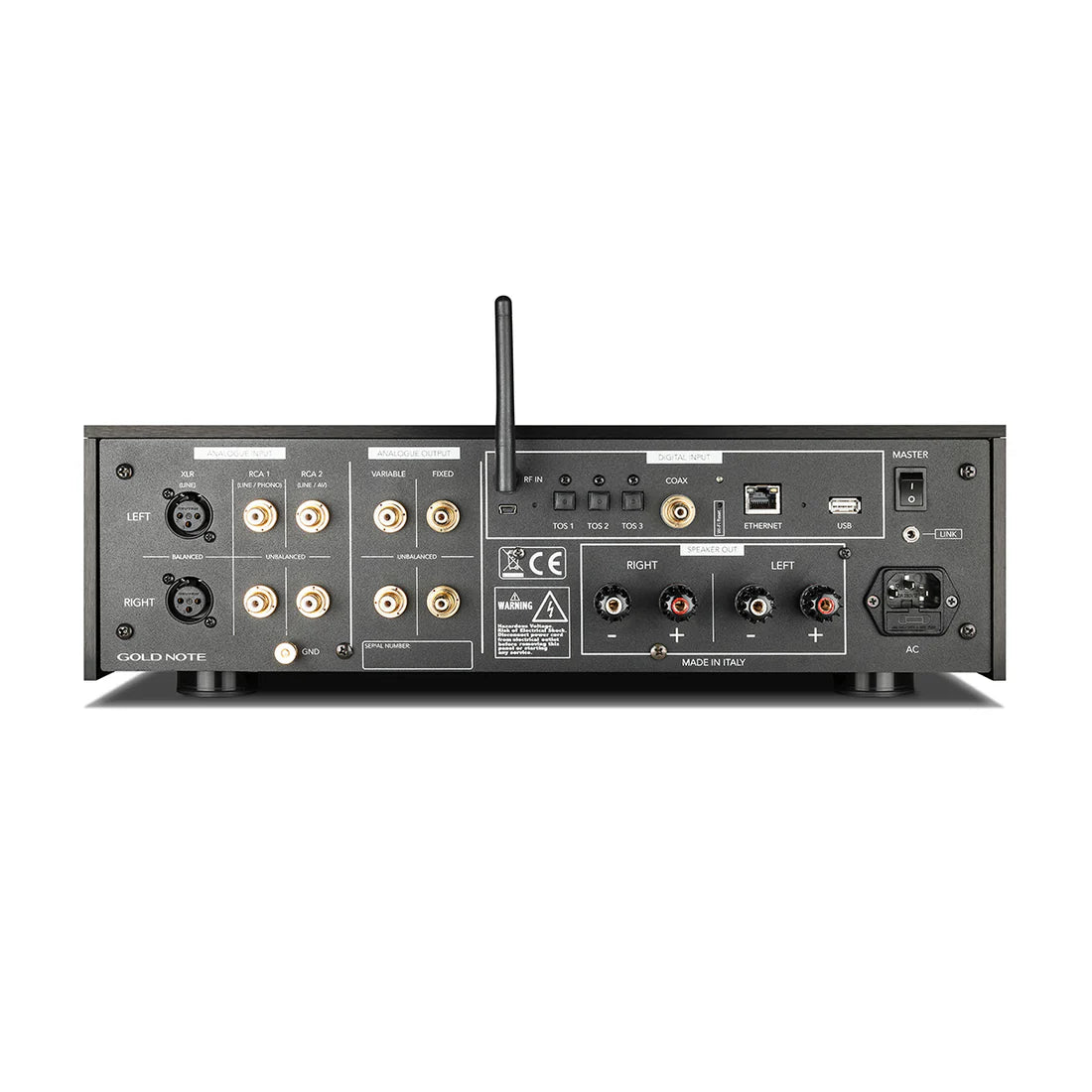 Gold Note Integrated Amplifier IS-1000 MKII Line