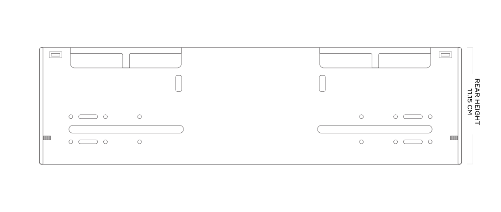 RM 720 NETWORK STEREO ZONE AMPLIFIER RACK MOUNT