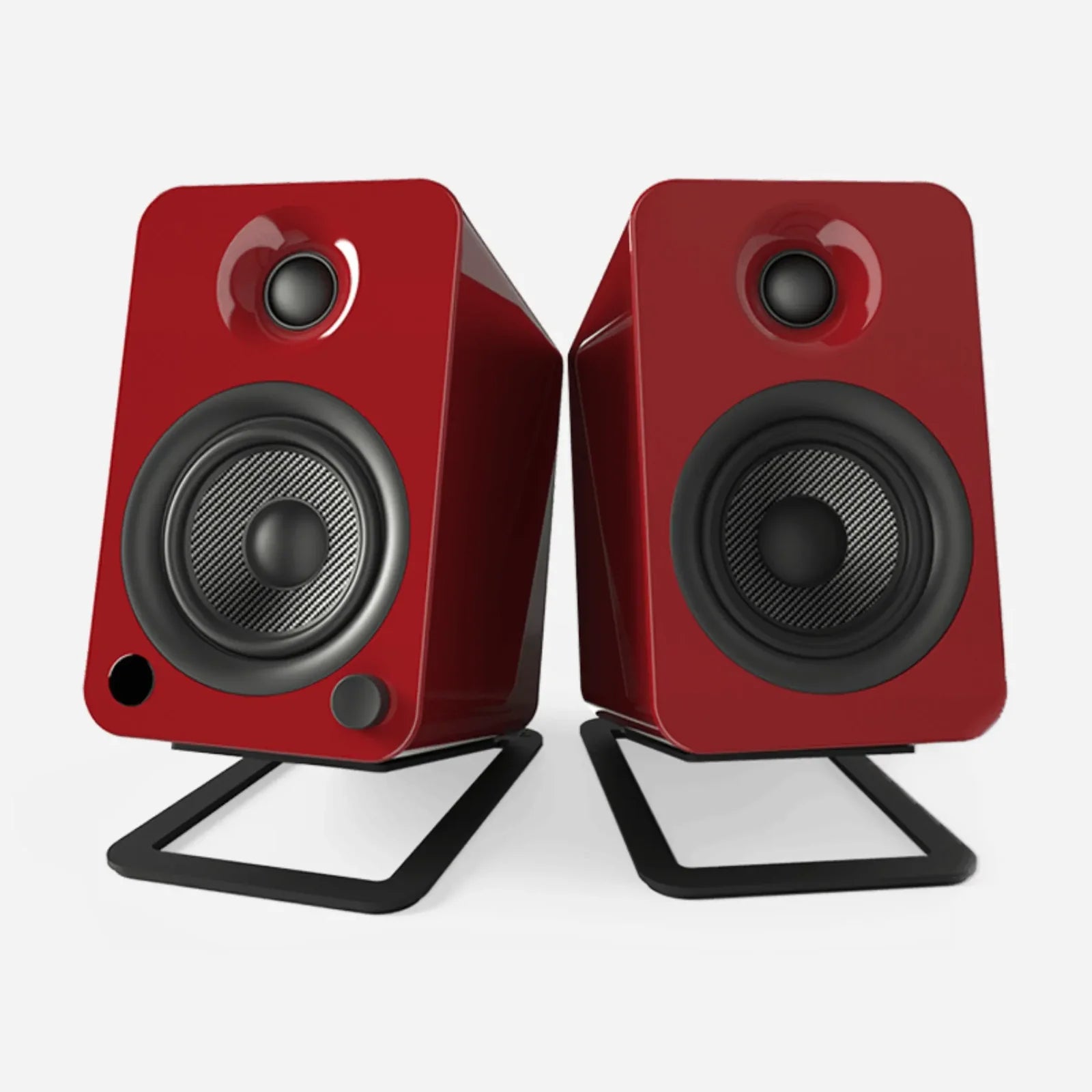 Kanto S4 Angled Desktop Speaker Stands for Midsize Speakers (Pair)
