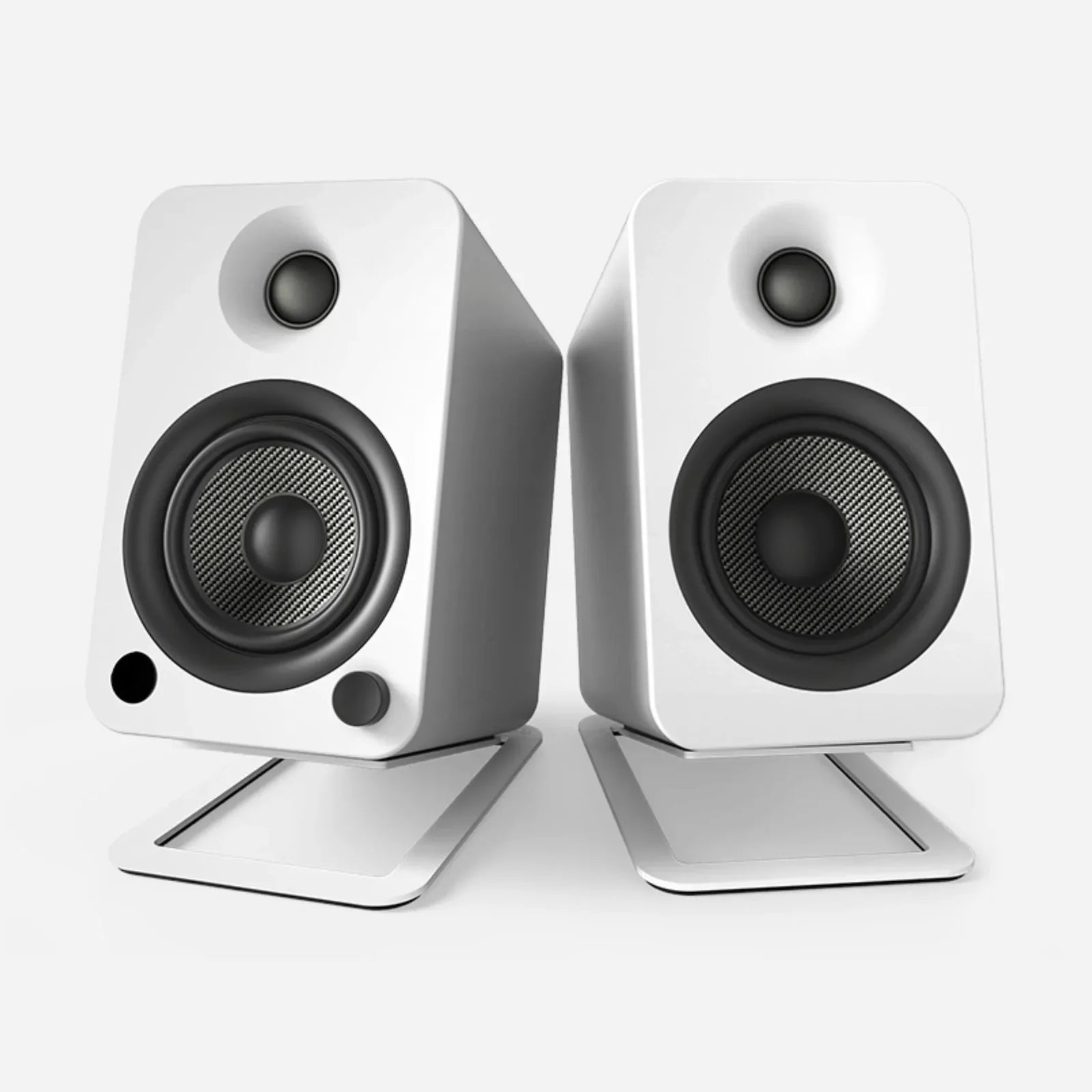 Kanto S4 Angled Desktop Speaker Stands for Midsize Speakers (Pair)