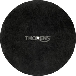 Thorens Platter Mat Leather, Black