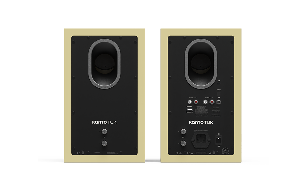 Kanto TUK G2 Premium Powered Speakers with AMT Tweeter (Pair)