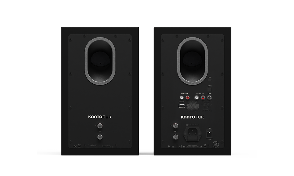 Kanto TUK G2 Premium Powered Speakers with AMT Tweeter (Pair)
