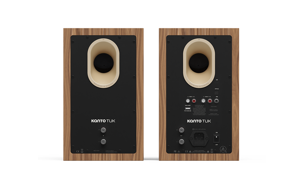 Kanto TUK G2 Premium Powered Speakers with AMT Tweeter (Pair)