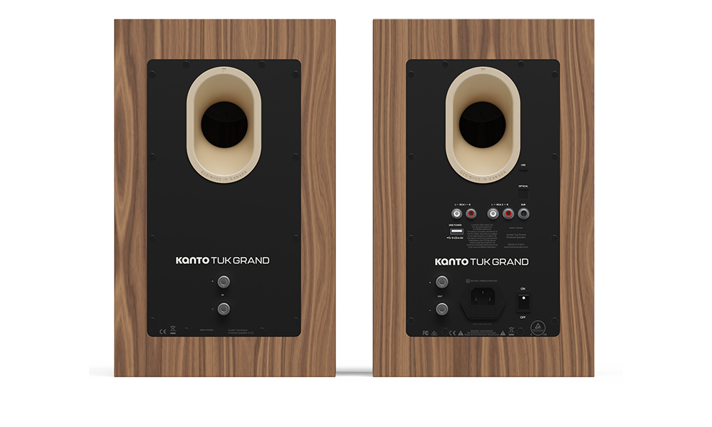 Kanto TUK Grand G2 Large Premium Powered Speakers with AMT Tweeter (Pair)