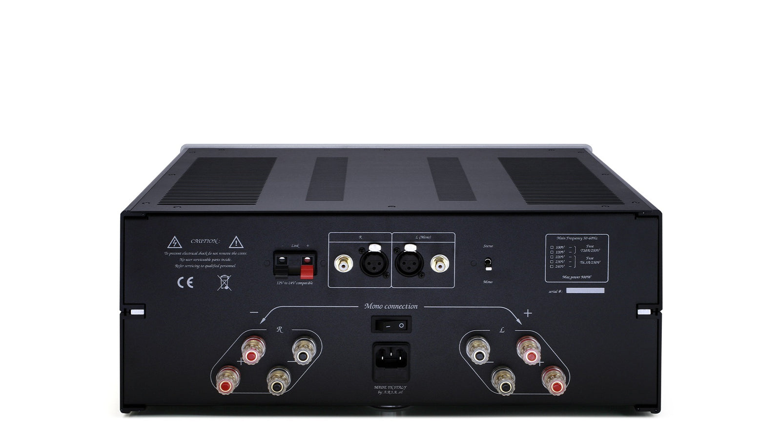 Unison Research Unico DM Hybrid Dual Mono Power Amplifier